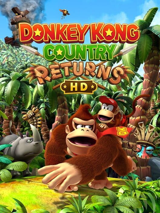 Donkey Kong Country Returns HD cover