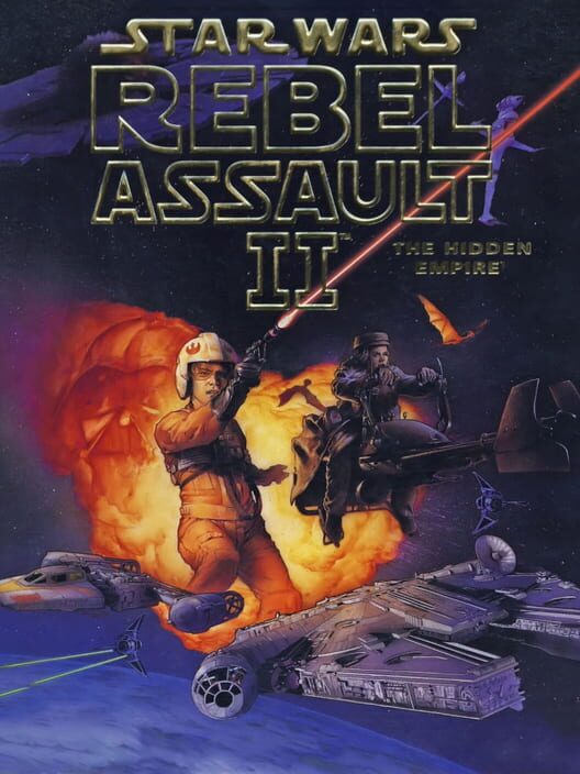 Star Wars: Rebel Assault II - The Hidden Empire cover