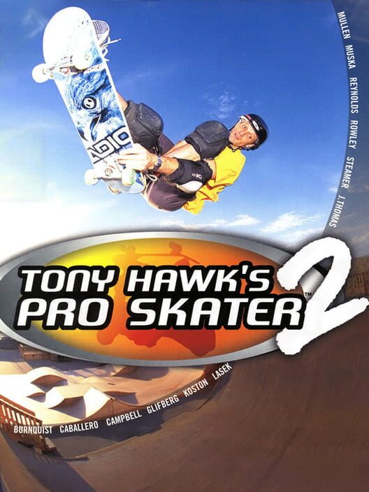 Tony Hawk’s Pro Skater 2 cover