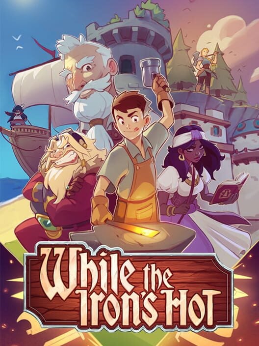 While the Iron's Hot cover