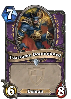 Fearsome Doomguard Card Image