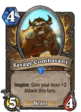 Savage Combatant Card Image
