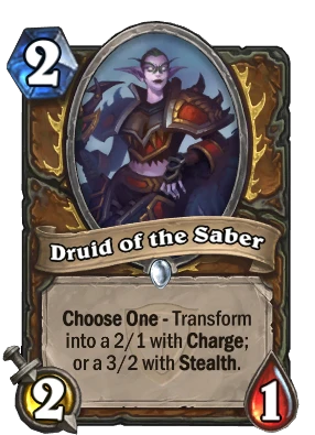 Druid of the Saber Card Image