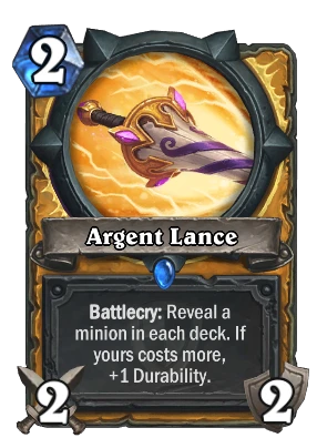 Argent Lance Card Image