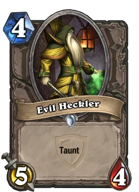 Evil Heckler Card Image