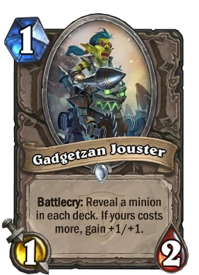 Gadgetzan Jouster Card Image