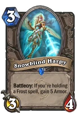 Snowblind Harpy Card Image