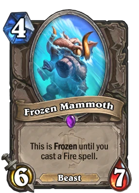 Frozen Mammoth Card Image