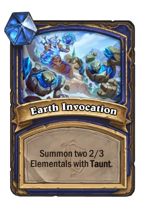 Earth Invocation Card Image