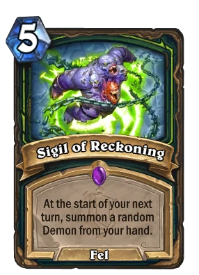 Sigil of Reckoning Card Image