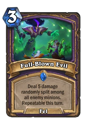 Full-Blown Evil Card Image