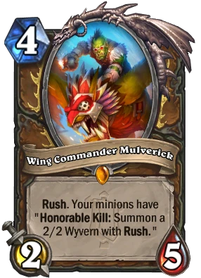 Wing Commander Mulverick Card Image