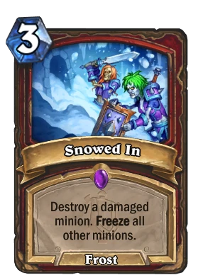 Snowed In Card Image