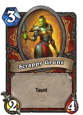 Scrappy Grunt Card Image