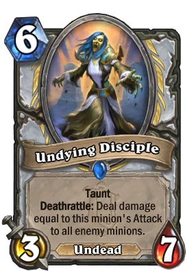 Undying Disciple Card Image