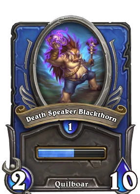 Death Speaker Blackthorn Card Image