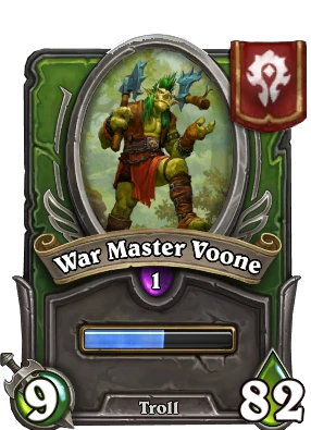 War Master Voone Card Image