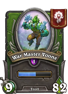 War Master Voone Card Image