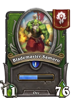 Blademaster Samuro Card Image