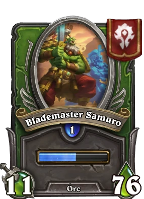 Blademaster Samuro Card Image