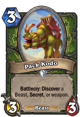 Pack Kodo Card Image