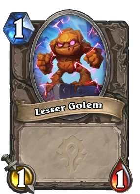 Lesser Golem Card Image