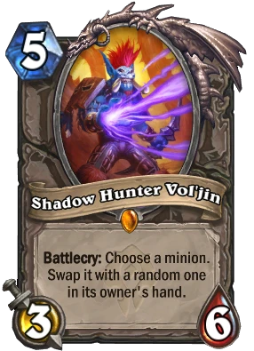 Shadow Hunter Vol'jin Card Image