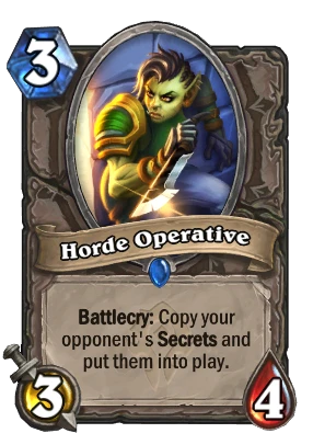 Horde Operative Card Image
