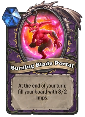 Burning Blade Portal Card Image