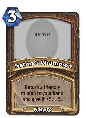 Nature's Champion Card Image
