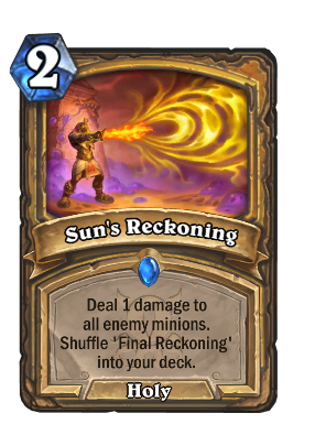Sun's Reckoning Card Image