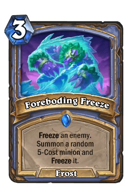 Foreboding Freeze Card Image