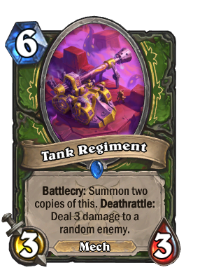 Tank Regiment Card Image