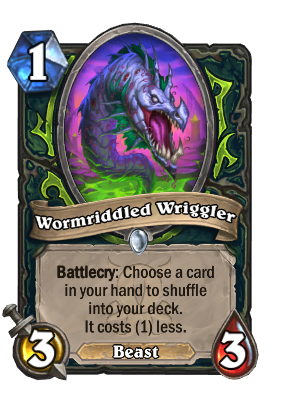 Wormriddled Wriggler Card Image