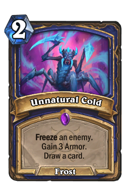 Unnatural Cold Card Image