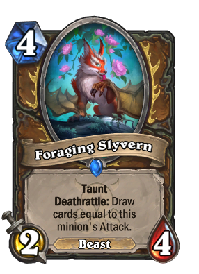 Foraging Slyvern Card Image