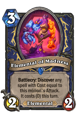 Elemental of Madness Card Image
