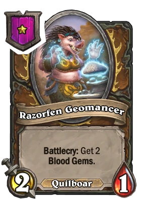 Razorfen Geomancer Card Image