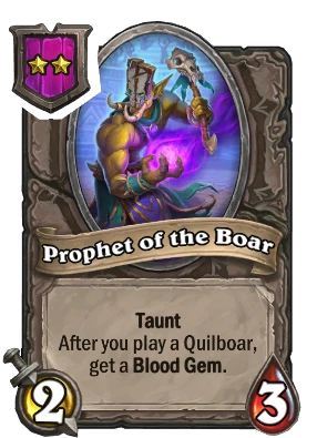 Prophet of the Boar Card Image