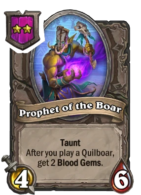 Prophet of the Boar Card Image