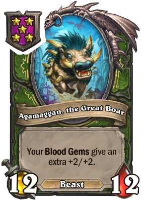 Agamaggan, the Great Boar Card Image