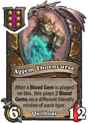 Aggem Thorncurse Card Image