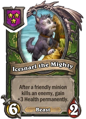Icesnarl the Mighty Card Image