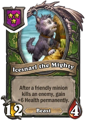 Icesnarl the Mighty Card Image