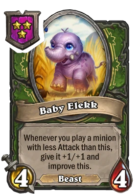 Baby Elekk Card Image