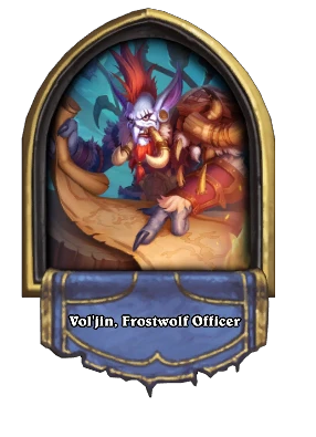 Vol'jin, Frostwolf Officer Card Image