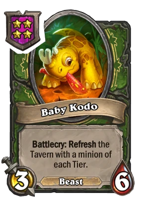 Baby Kodo Card Image