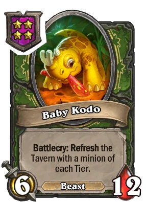 Baby Kodo Card Image