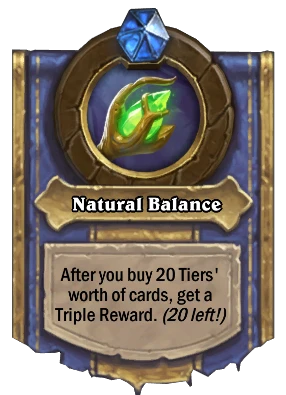 Natural Balance Card Image