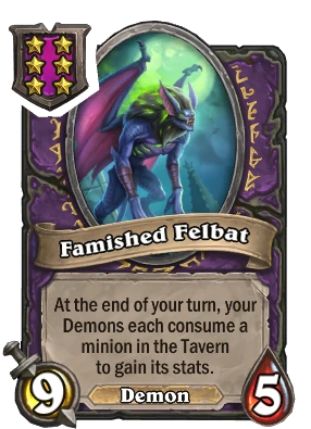 Famished Felbat Card Image